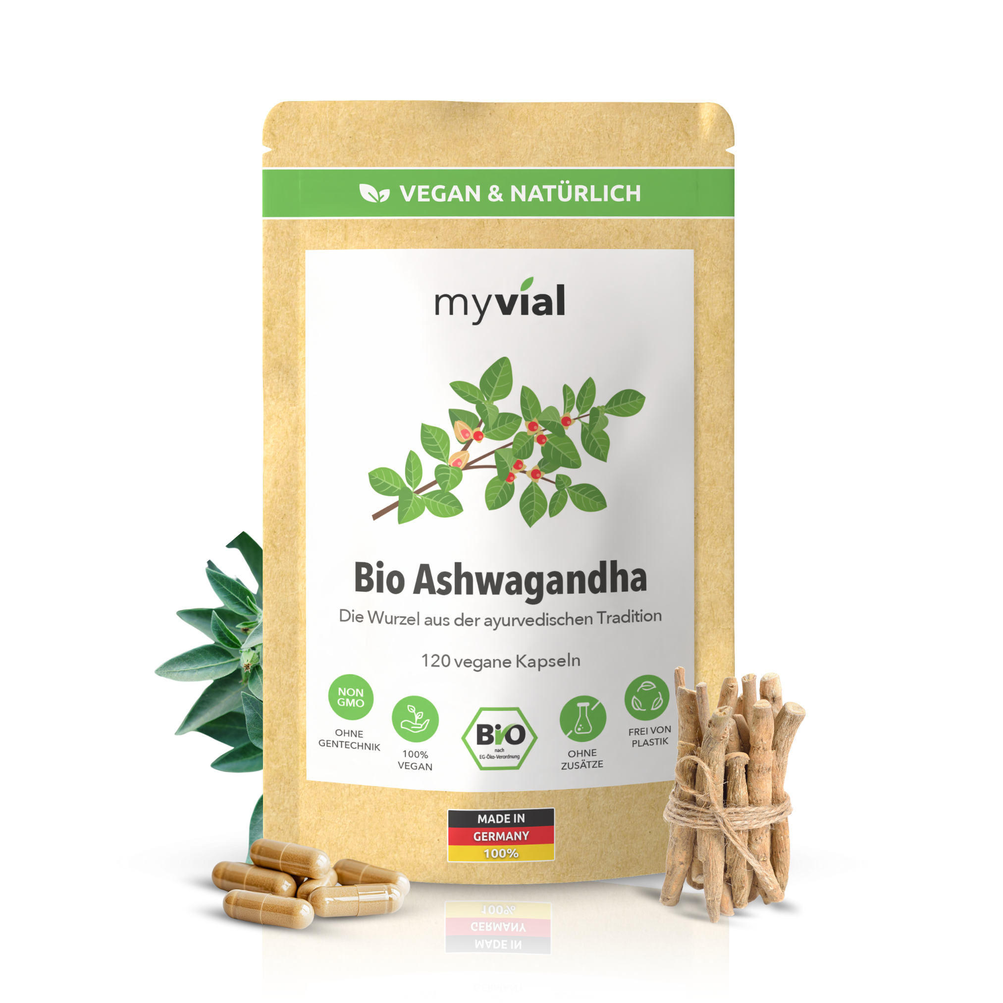 Bio Ashwagandha Kapseln