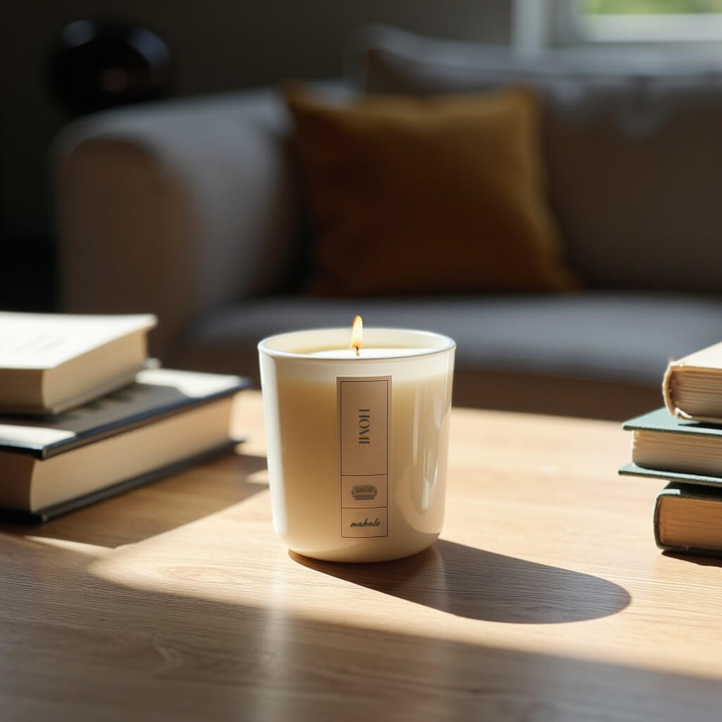 Home Duftkerze Patchouli Bergamotte Mit Tangelo Weiße Gardenie Und Vetiver In 200g Größe