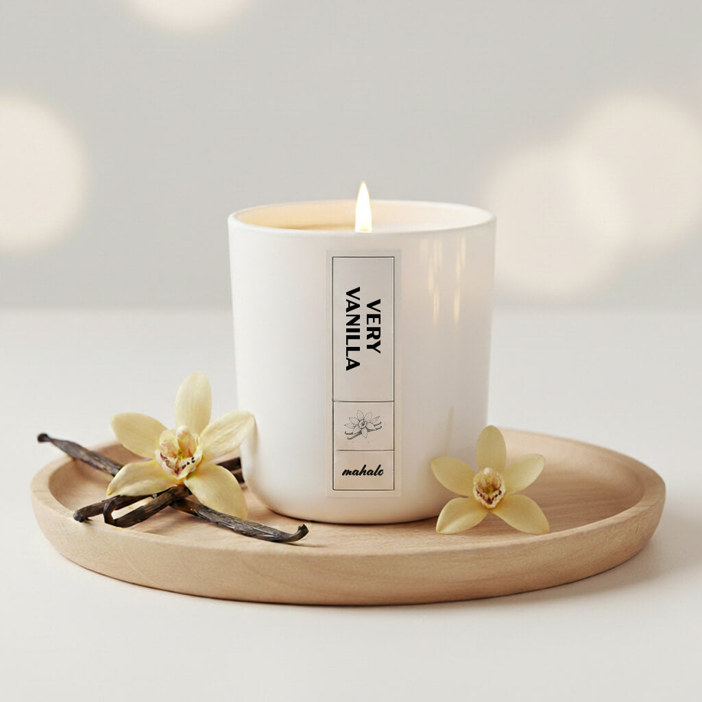 Very Vanilla Duftkerze Mit Reinem Vanille Aroma Und Warmer Tonkabohne Zarter Pudriges Finish