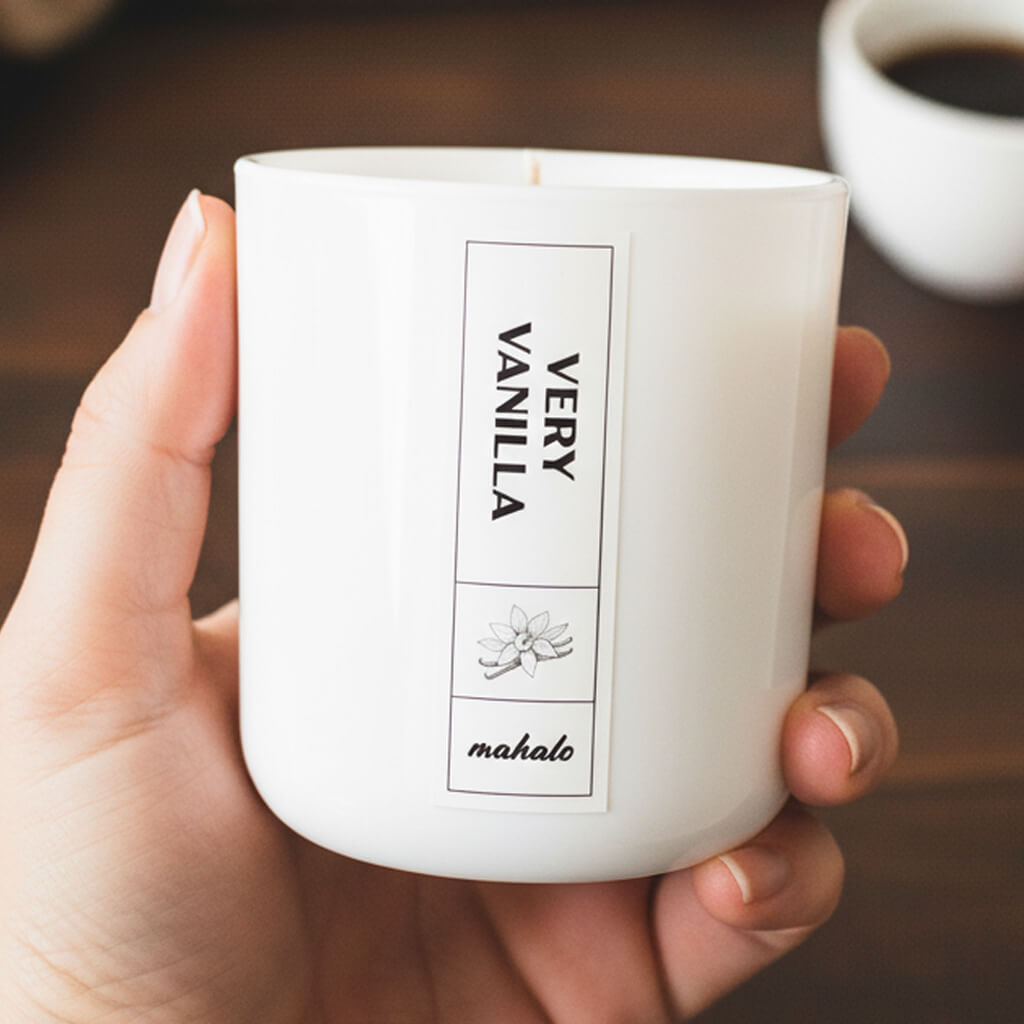 Very Vanilla Duftkerze Mit Reinem Vanille Aroma Und Warmer Tonkabohne Zarter Pudriges Finish