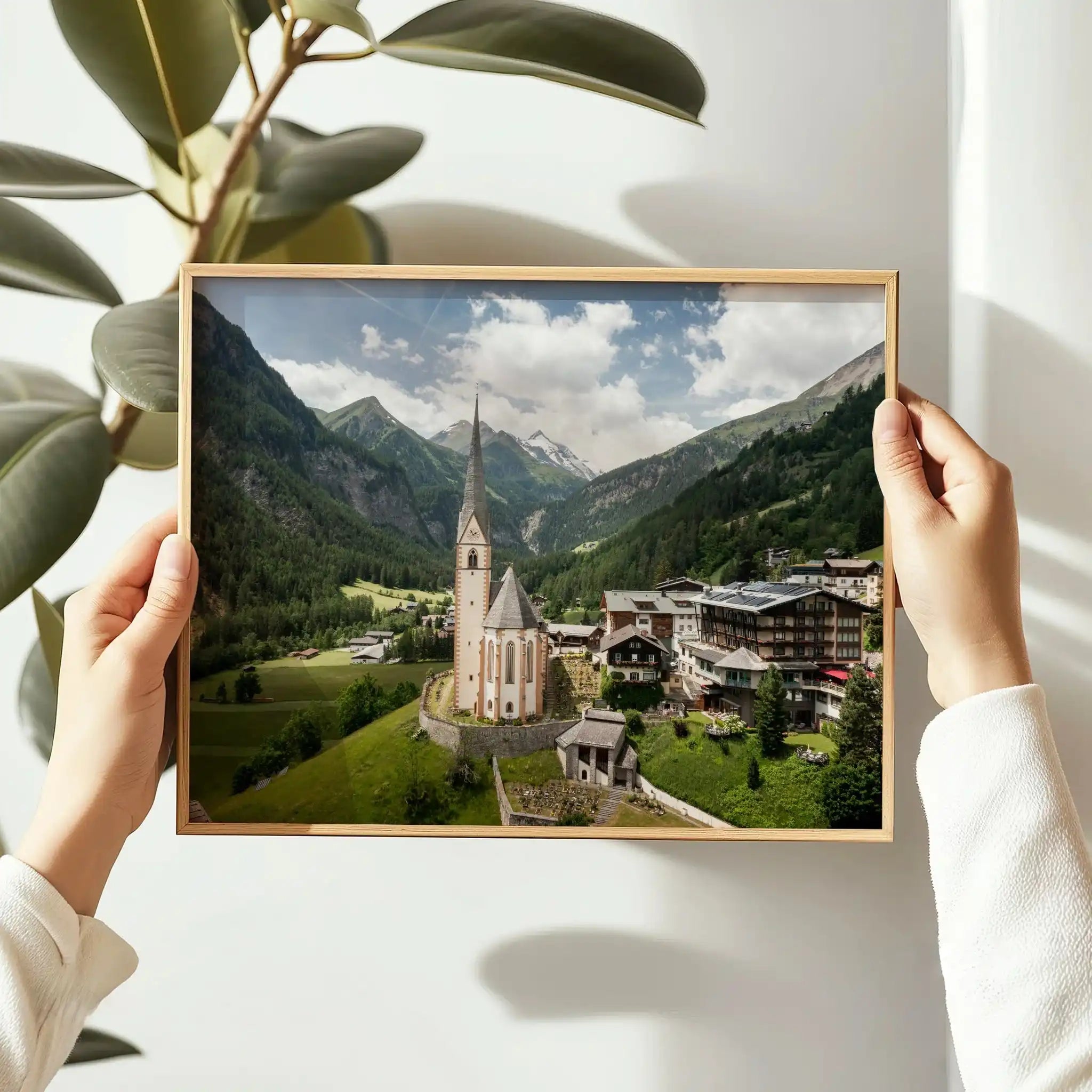 Heiligenblut Wall Art – Austrian Mountains Photography Print by Chamonix Prints