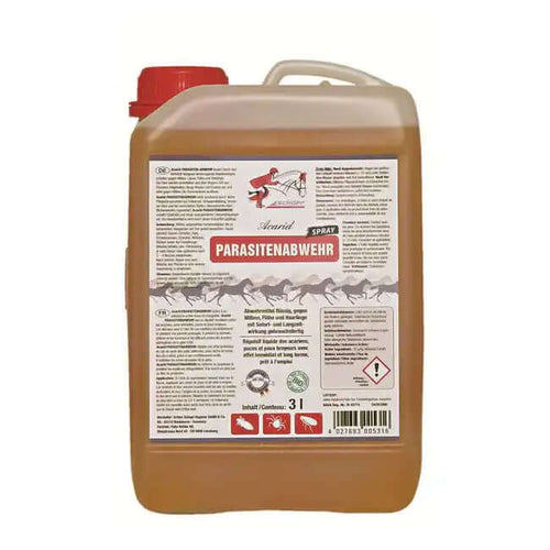 Schopf Riders Acarid Parasitenabwehr 3000 ml Gegen Milben Flöhe Mit Sofortwirkung Und Geraniol