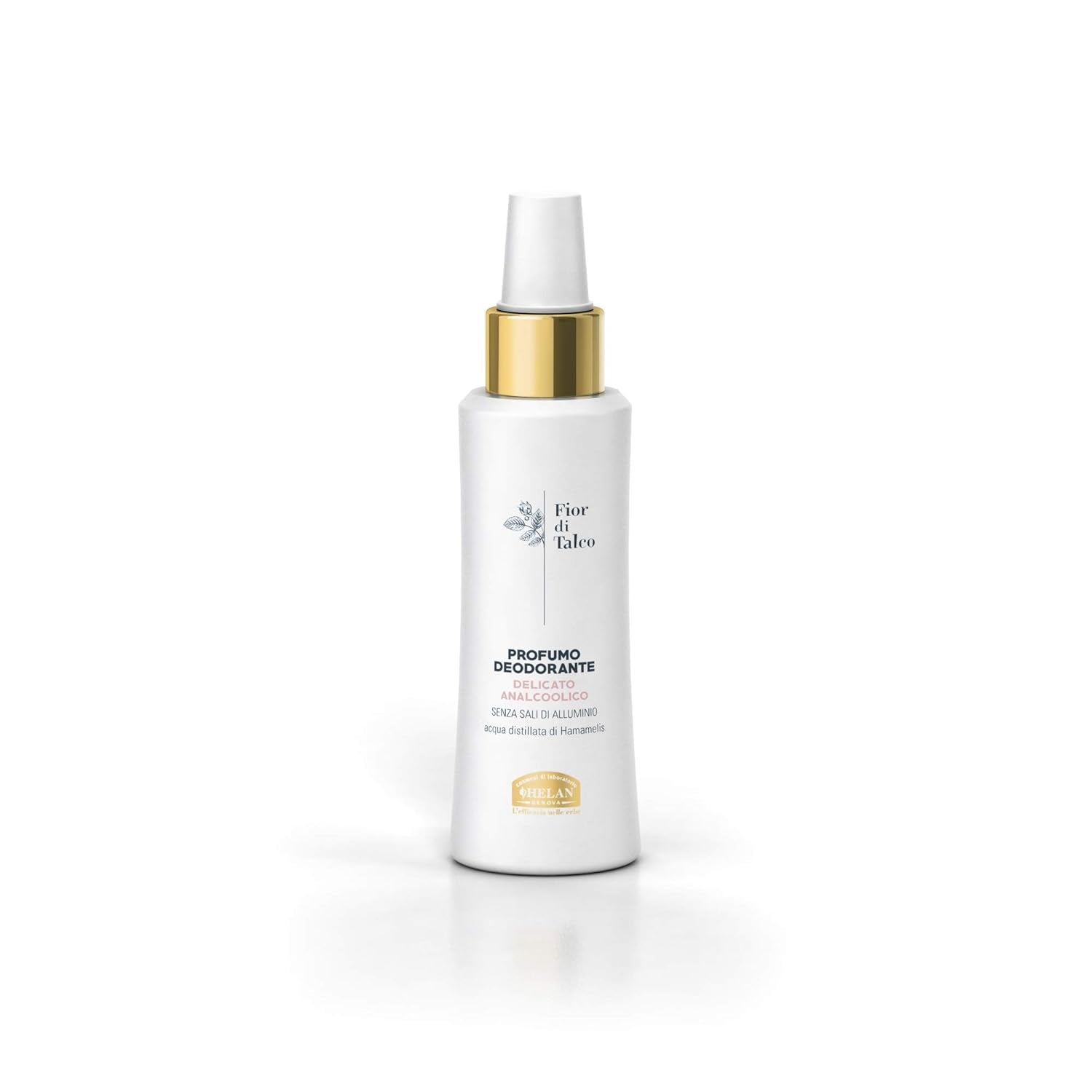 , Fior Di Talco - Sanftes Deo Damen Alkoholfrei, Parfum Damen Deospray Damen Hautreinigend, Deodorant Parfüm Frauen Gegen Juckreiz & Irritationen, Deo Damen Parfüm Made in Italy, Parfums 100 Ml