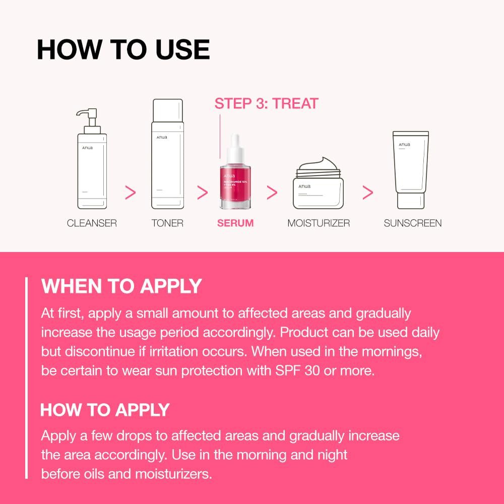 Anua Niacinamide 10% + TXA 4% Serum 30 ml