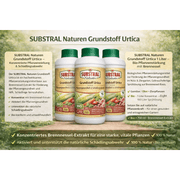 SUBSTRAL® Naturen® Grundstoff Urtica Konzentrat 1 Liter Bio 3 Stück