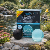 Unique Koi Pond Bomb & Sludge Bomb Duo Pack Bakterienstämme und Enzyme