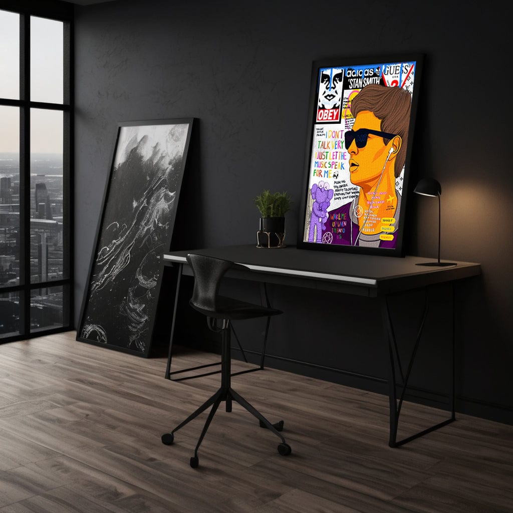 Baby Drive - Leinwandbild Pop Art by SimpleCanvas