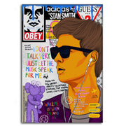 Baby Drive - Leinwandbild Pop Art by SimpleCanvas