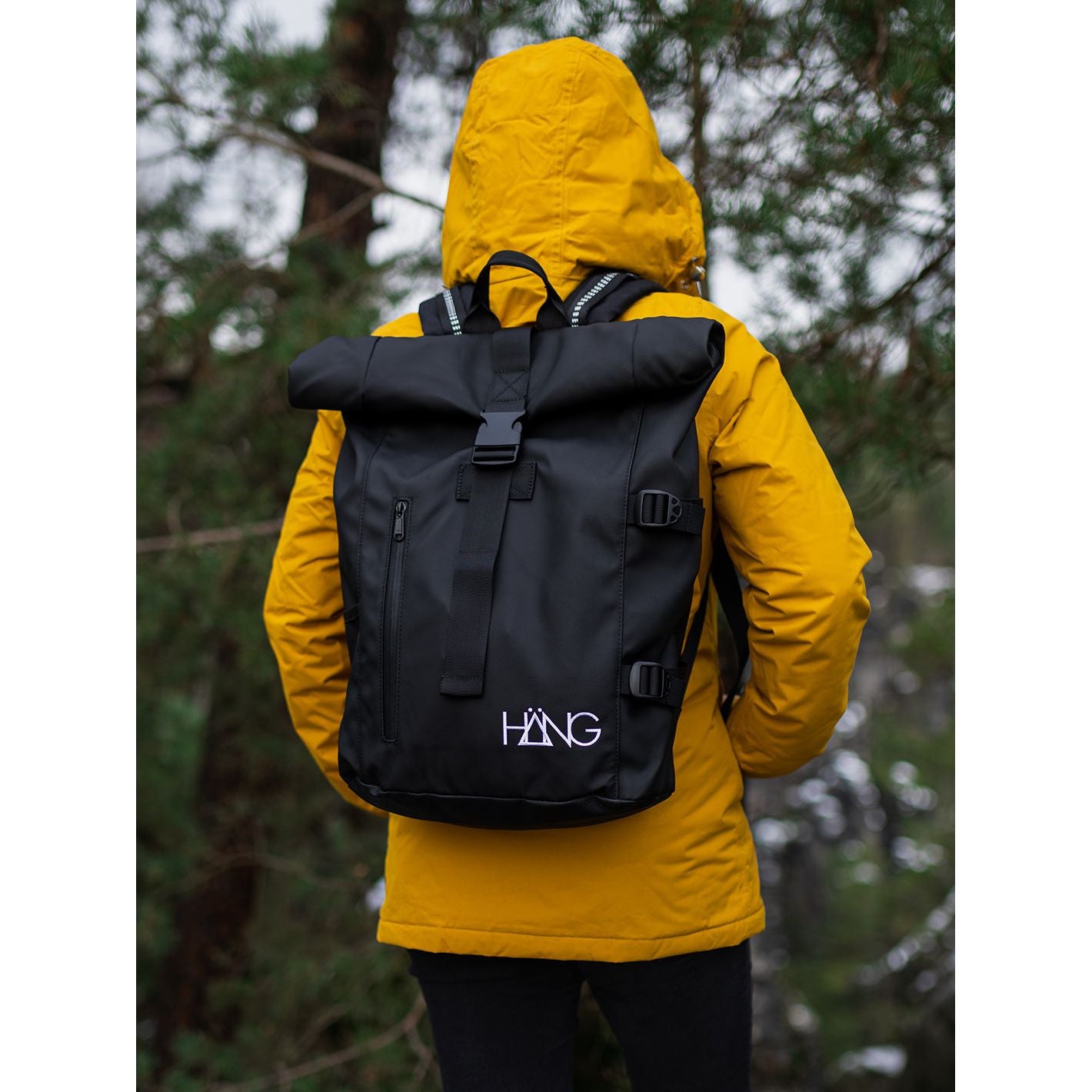 BÄG Rolltop Rucksack inkl. Fach für Laptop [15 Zoll]