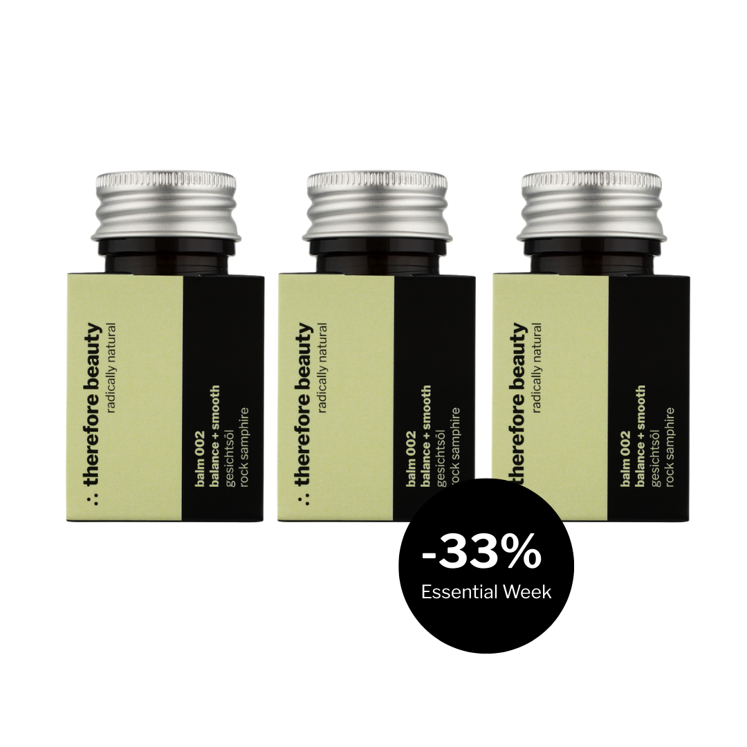 Balm 002 Gesichtsöl Meeresfenchel Reife Haut Regenerativ Pflege Ausstrahlung Vegan