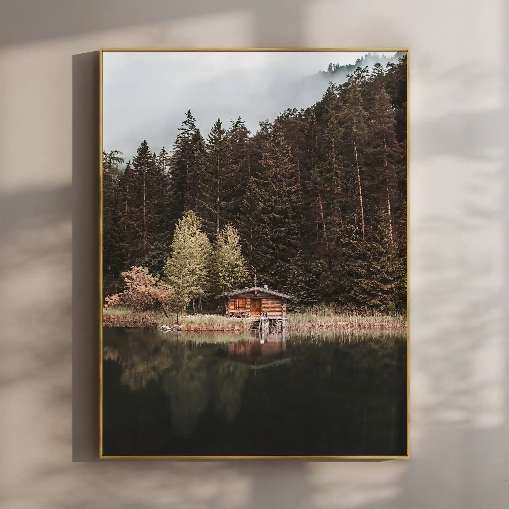 Mittersee Austria Fine Art Print – Landscape Photography Wall Art by Chamonix Prints