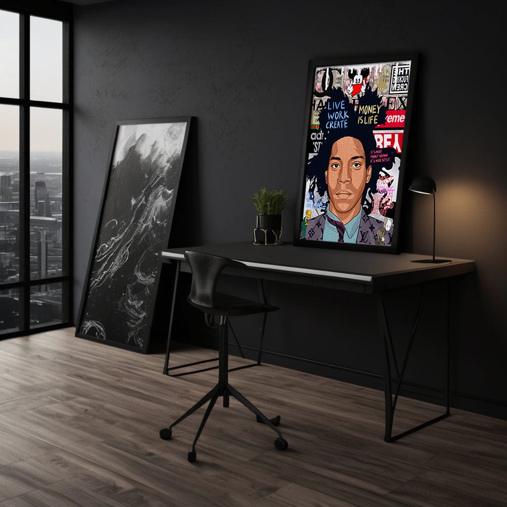 Basquit - Leinwandbild Pop Art by SimpleCanvas