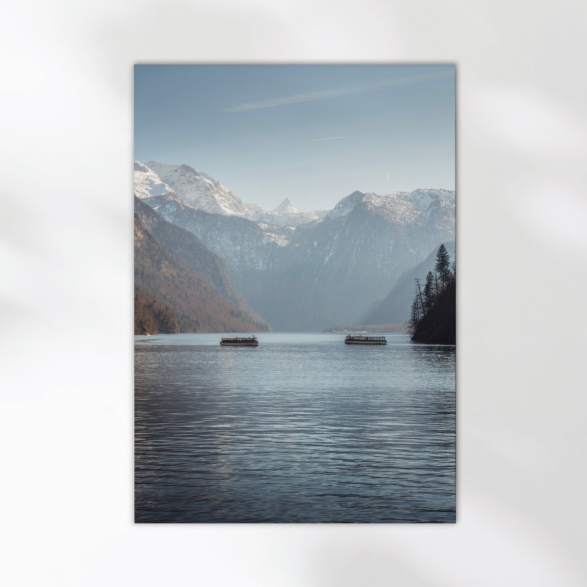 Königssee Wall Art Print – Bavarian Alps Lake –  Mountain Poster