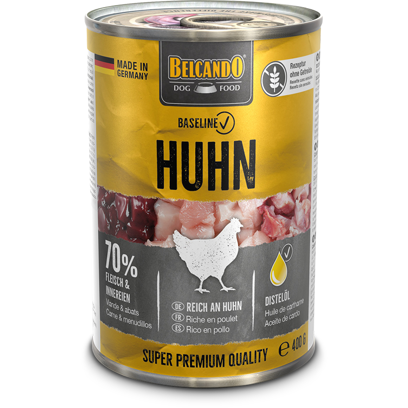 BELCANDO Baseline Huhn – Nassfutter für Hunde