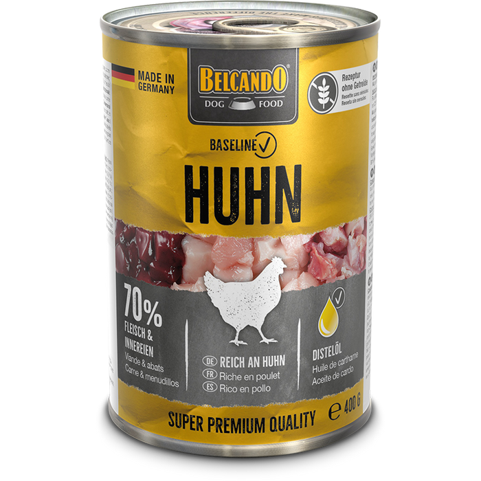 BELCANDO Baseline Huhn – Nassfutter für Hunde