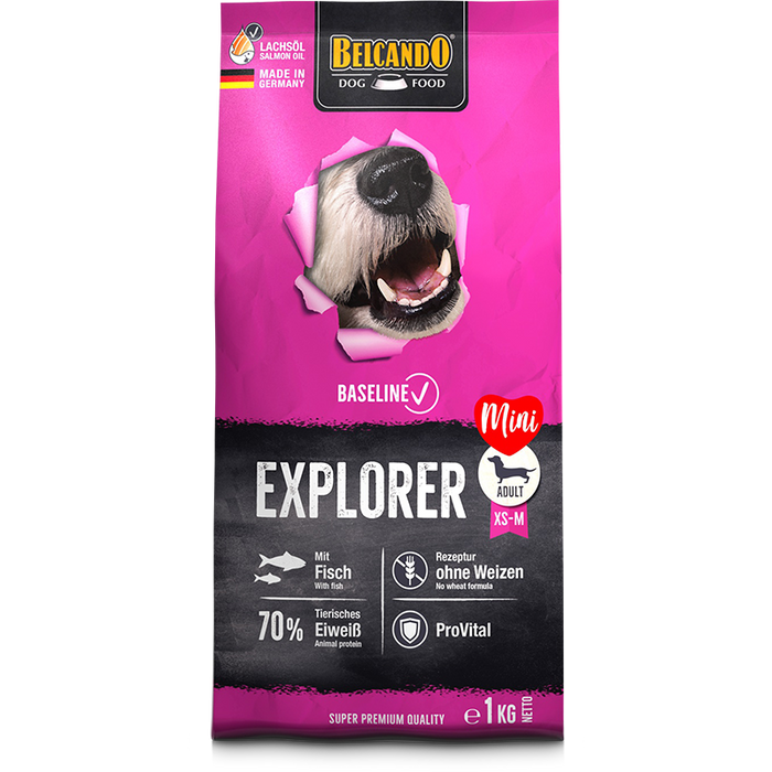 BELCANDO Baseline Explorer – Trockenfutter für Hunde
