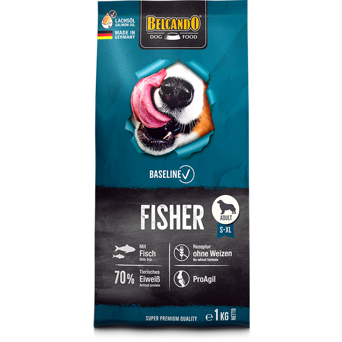 BELCANDO Baseline Fisher – Trockenfutter für Hunde