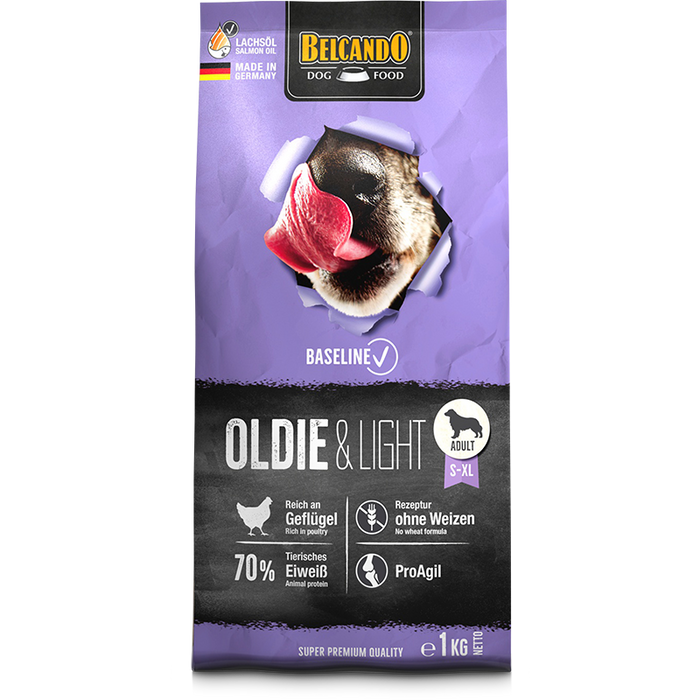 BELCANDO Baseline Oldie & Light – Trockenfutter für Hunde