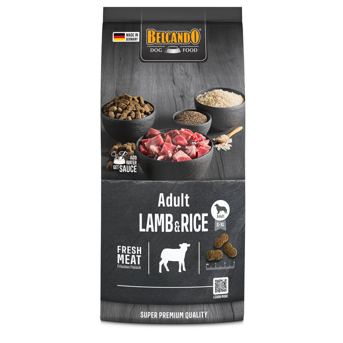 BELCANDO Adult Lamb & Rice – Trockenfutter für Hunde