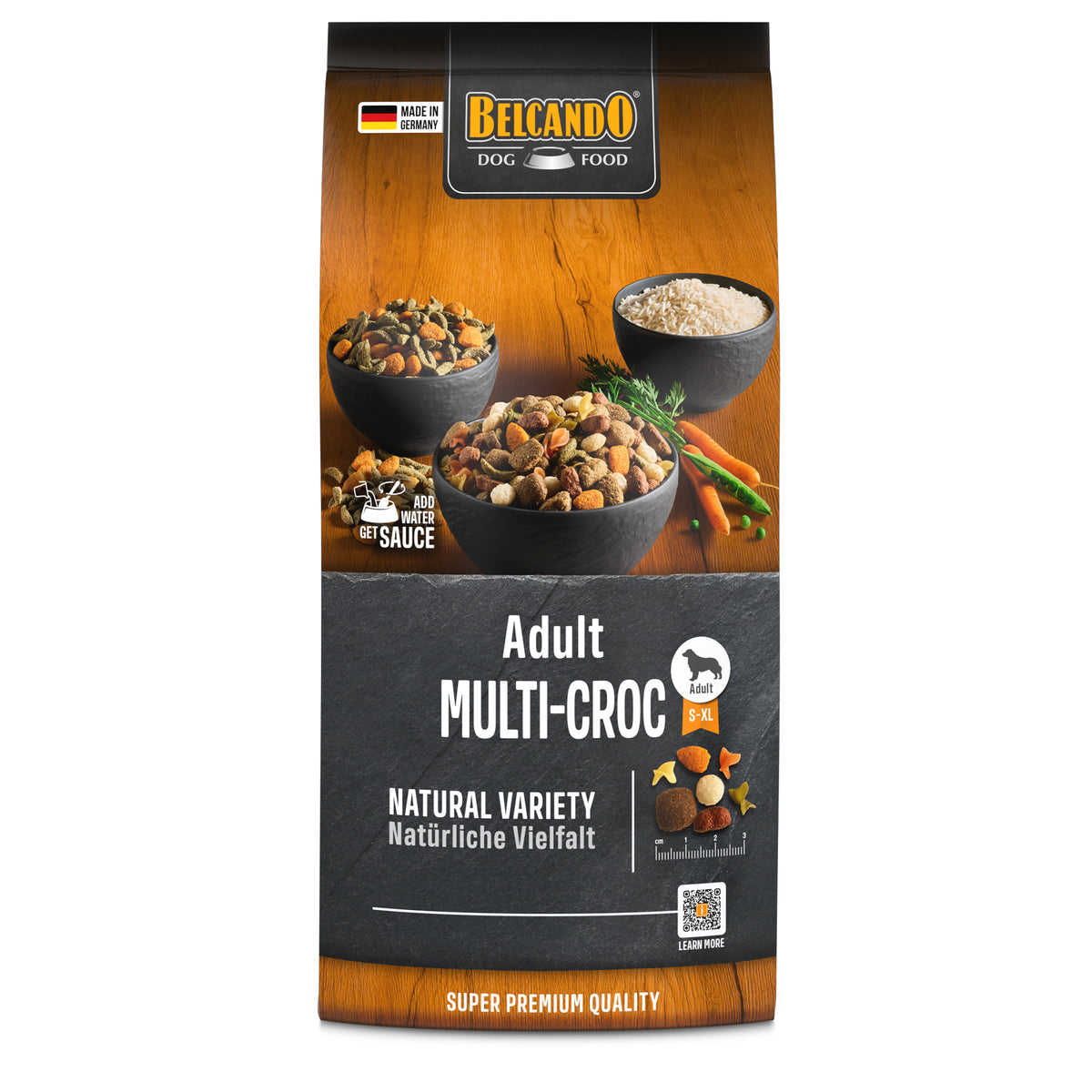 BELCANDO Adult Multi-Croc – Trockenfutter für Hunde