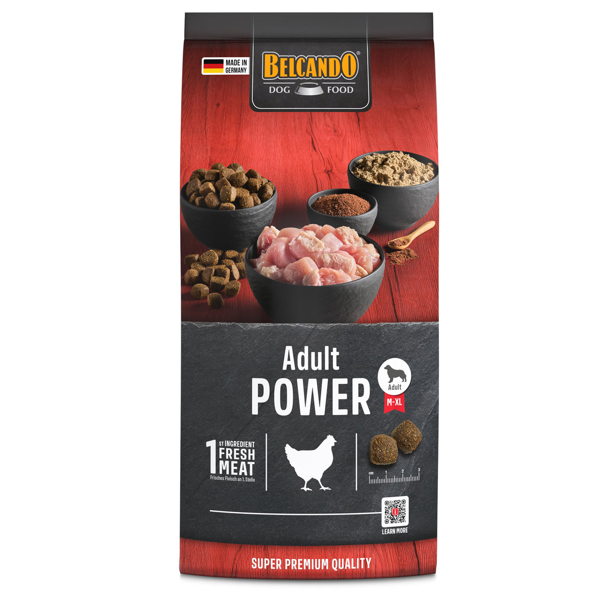 BELCANDO Adult Power – Trockenfutter für Hunde