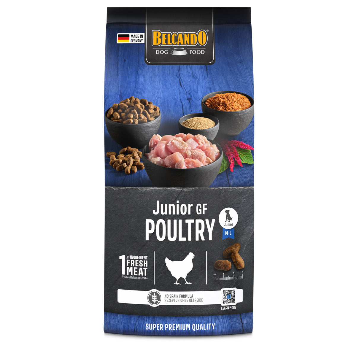 BELCANDO Junior GF Poultry – Trockenfutter für Hunde