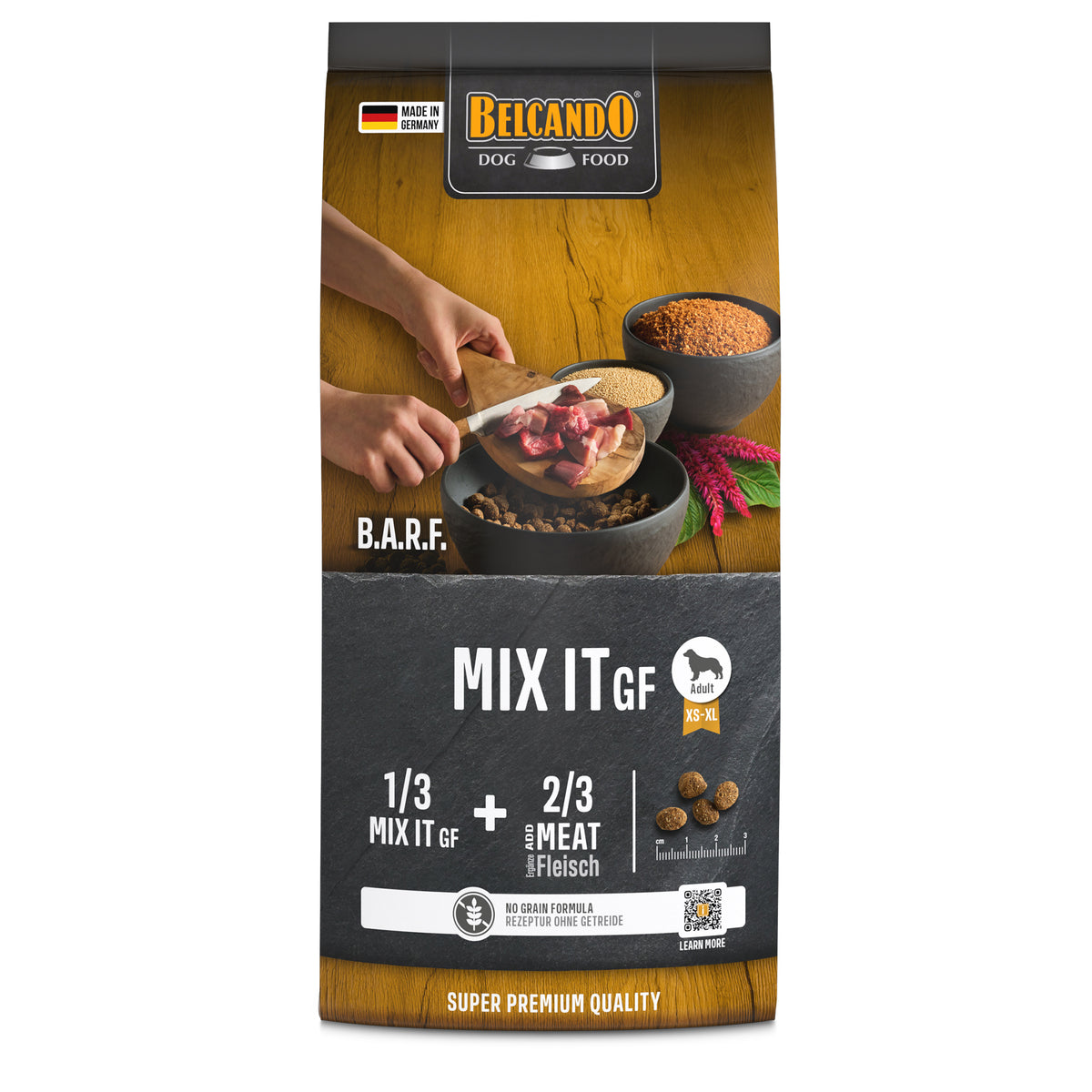 BELCANDO Mix it GF – Ergänzungsfutter für Hunde