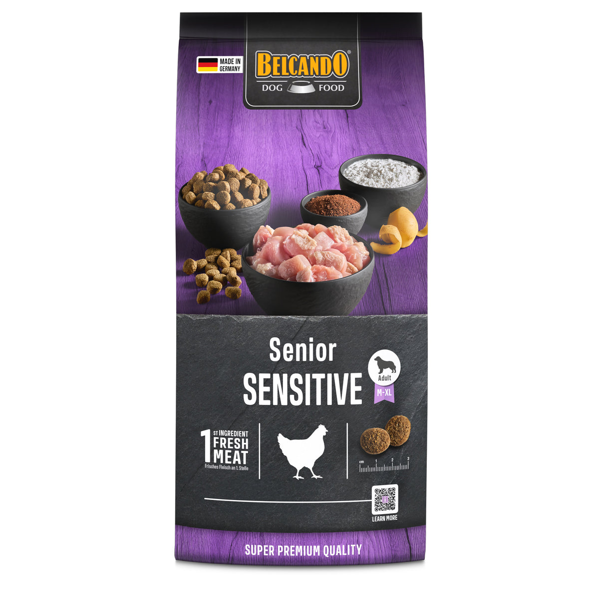BELCANDO Senior Sensitive – Trockenfutter für Hunde