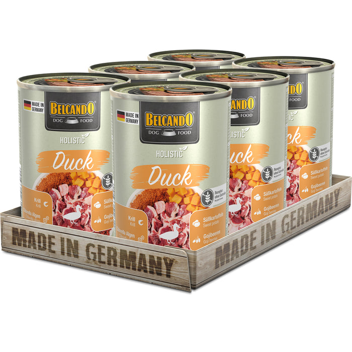 BELCANDO Holistic Duck – Nassfutter für Hunde