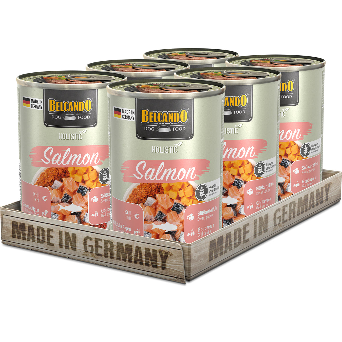 BELCANDO Holistic Salmon – Nassfutter für Hunde