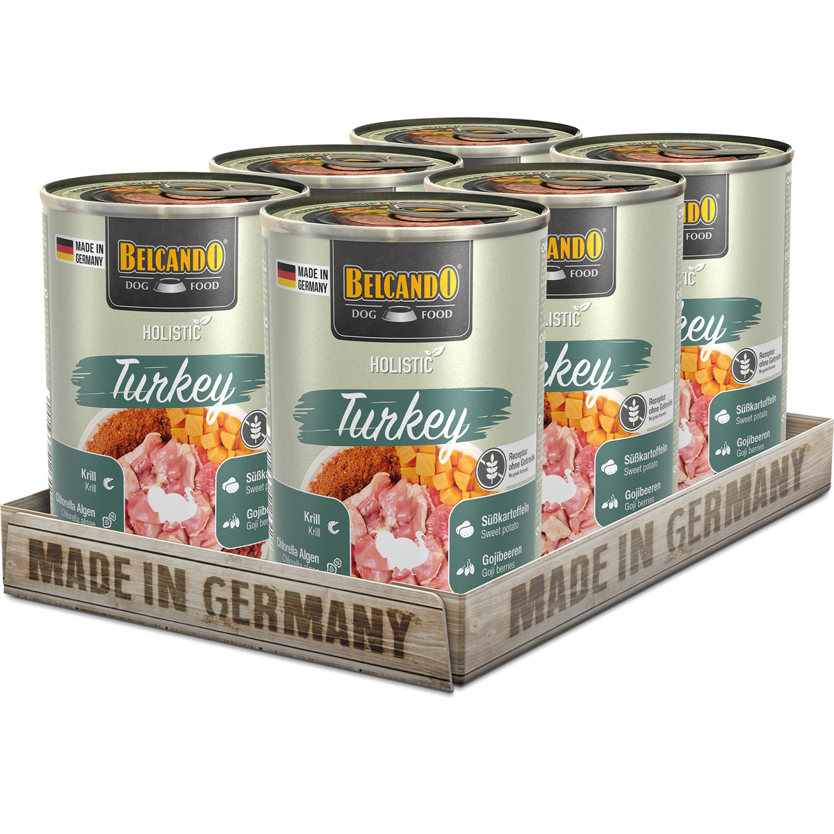BELCANDO Holistic Turkey – Nassfutter für Hunde