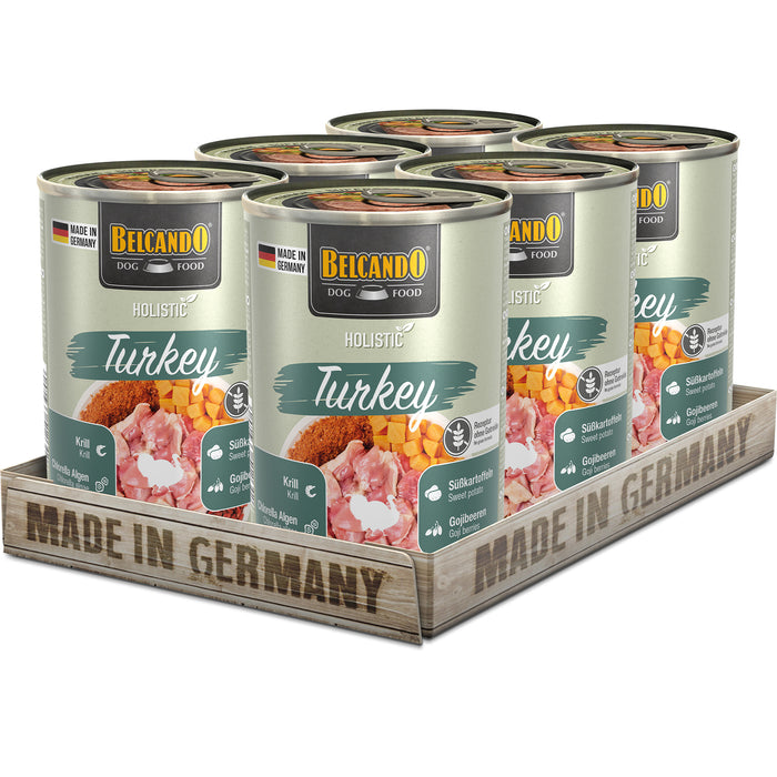 BELCANDO Holistic Turkey – Nassfutter für Hunde