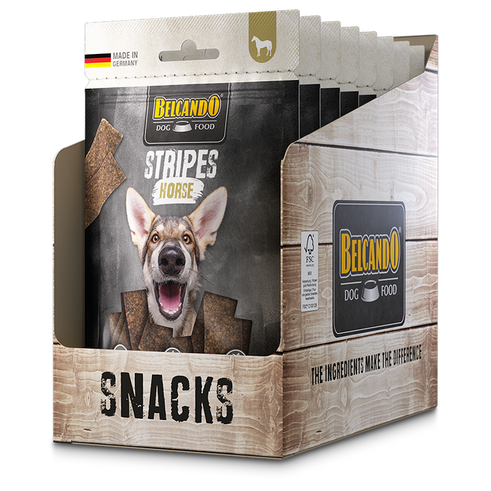 BELCANDO Stripes Horse – Hundesnack