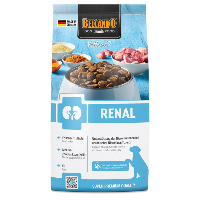 BELCANDO Vetline Renal – Diät-Trockenfutter für Hunde