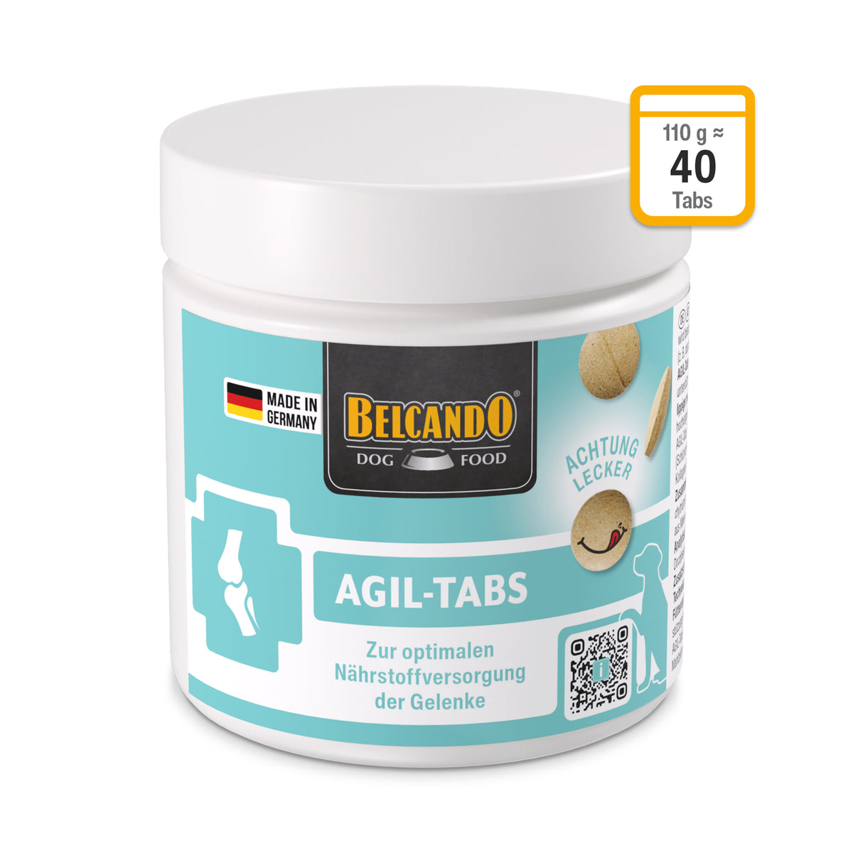 BELCANDO AGIL-Tabs – Ergänzungsfutter für Hunde