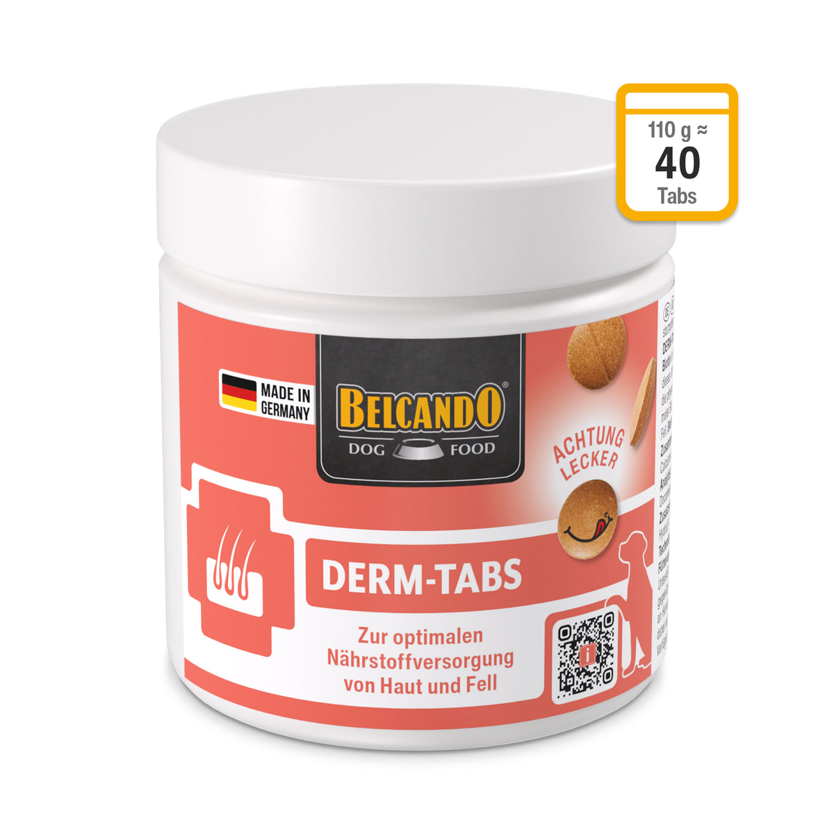 BELCANDO DERM-Tabs – Ergänzungsfutter für Hunde