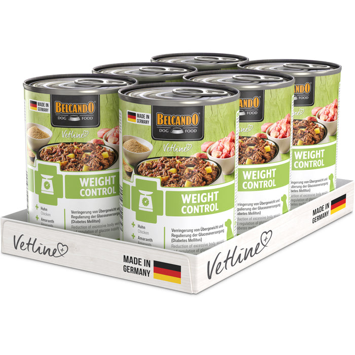 BELCANDO Vetline Weight Control – Diät-Nassfutter für Hunde