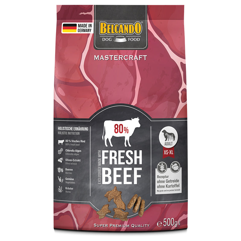 BELCANDO MASTERCRAFT Fresh Beef – Trockenfutter für Hunde