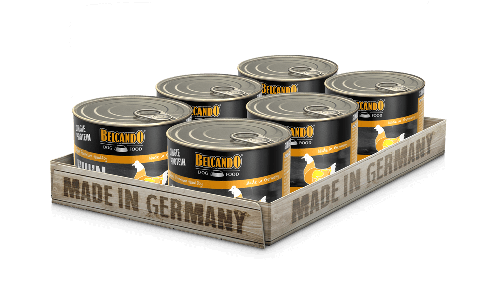 BELCANDO Single Protein Huhn – Nassfutter für Hunde