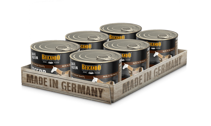 BELCANDO Single Protein Pferd – Nassfutter für Hunde
