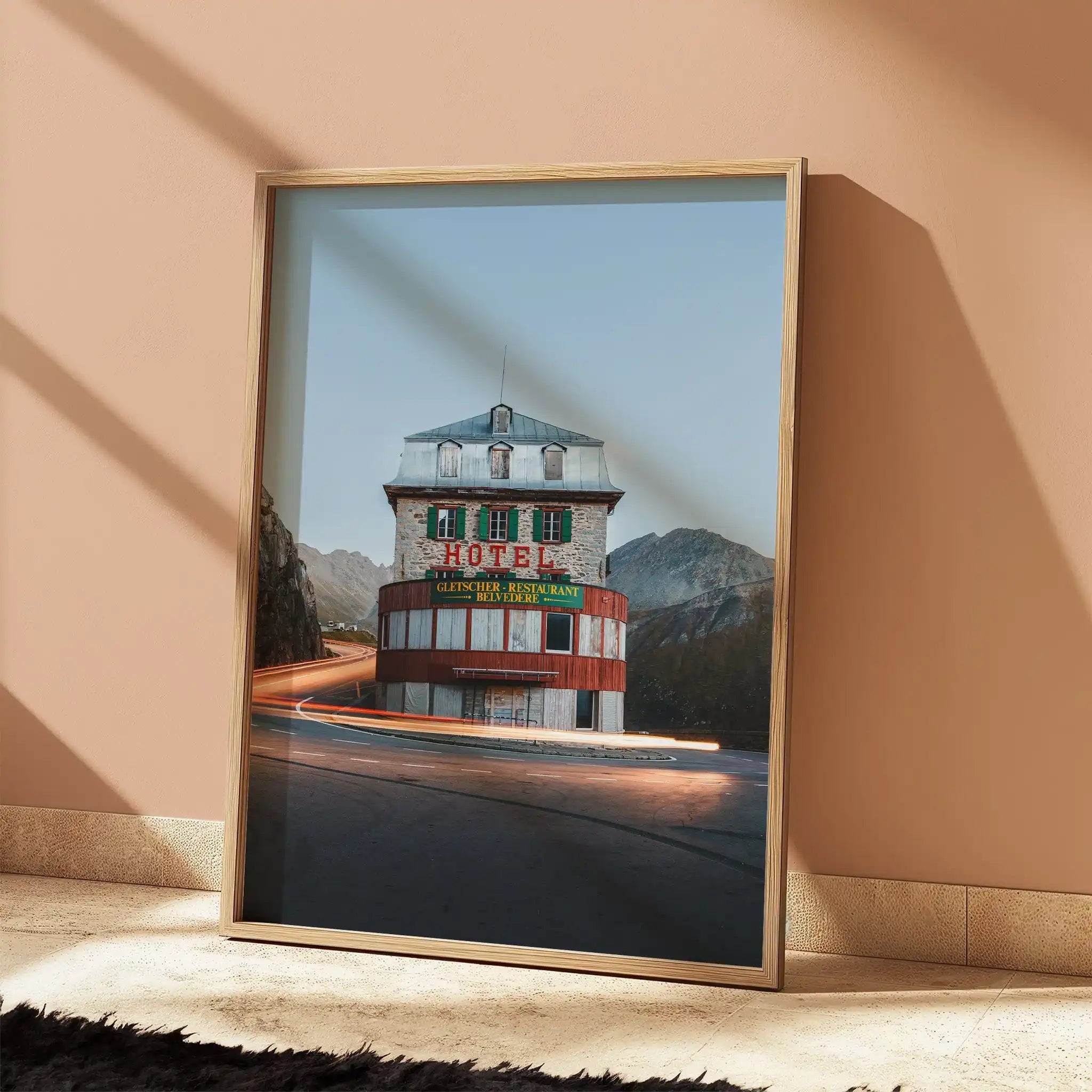 Belvedere Hotel, Furka Pass, Switzerland by Chamonix Prints