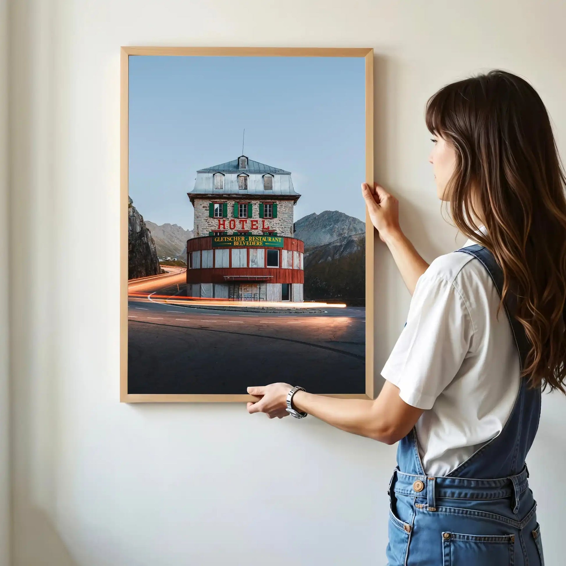 Belvedere Hotel, Furka Pass, Switzerland by Chamonix Prints