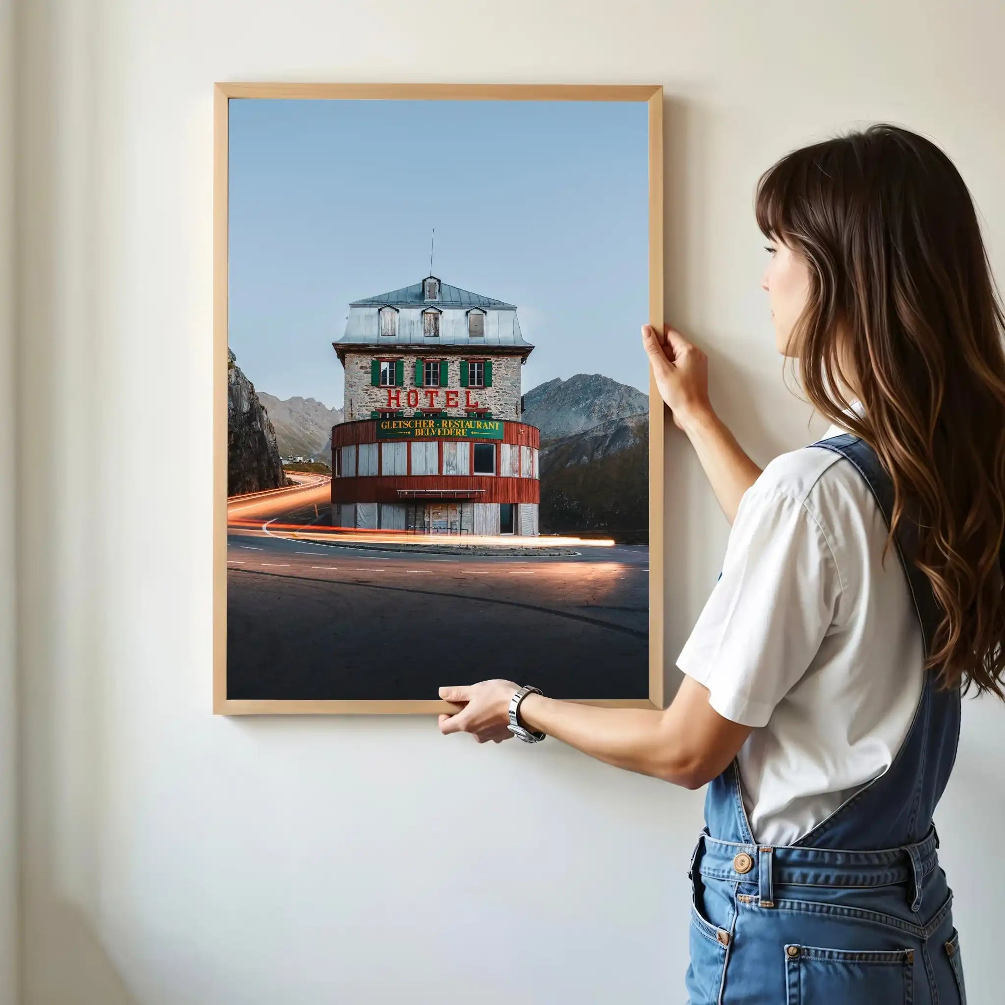 Belvedere Hotel, Furka Pass, Switzerland by Chamonix Prints