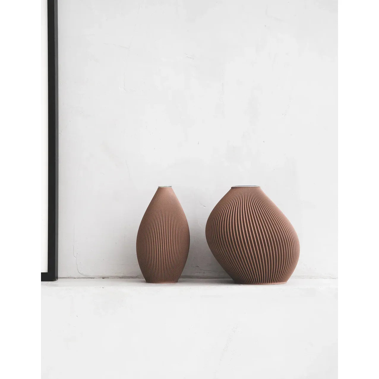 recozy - Bent - Vase - Hazel Brown