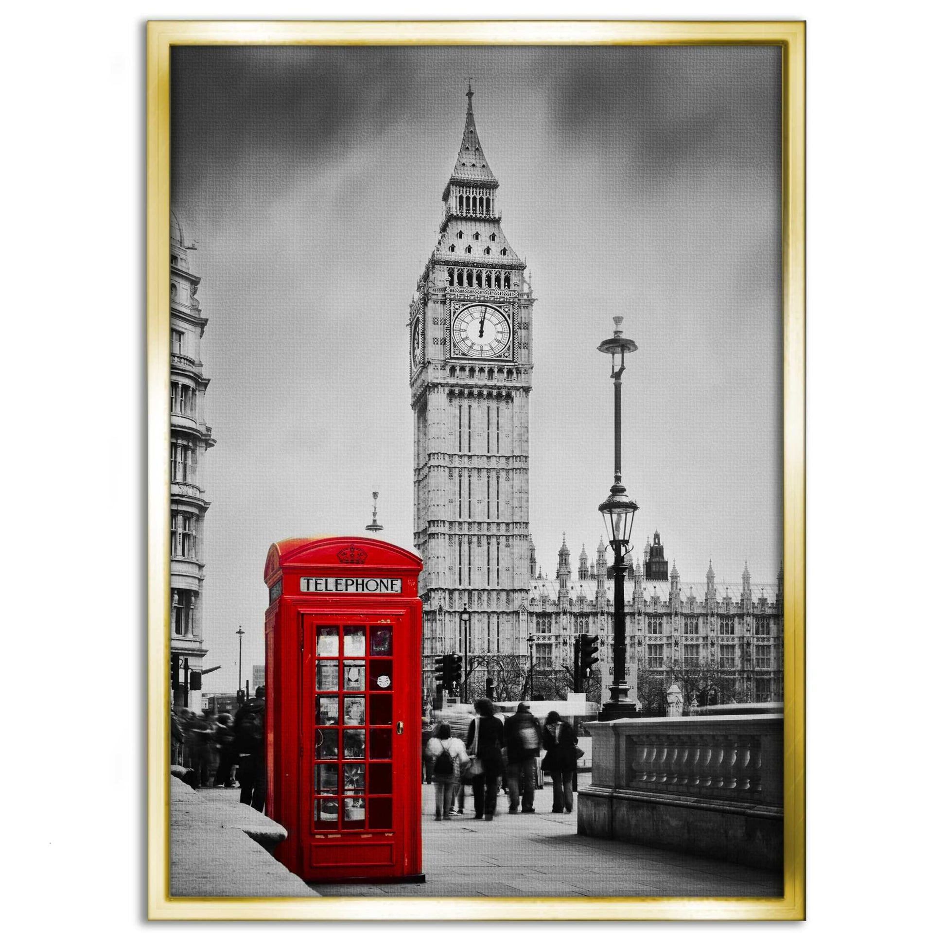Big Ben - Leinwandbild Stadt by SimpleCanvas