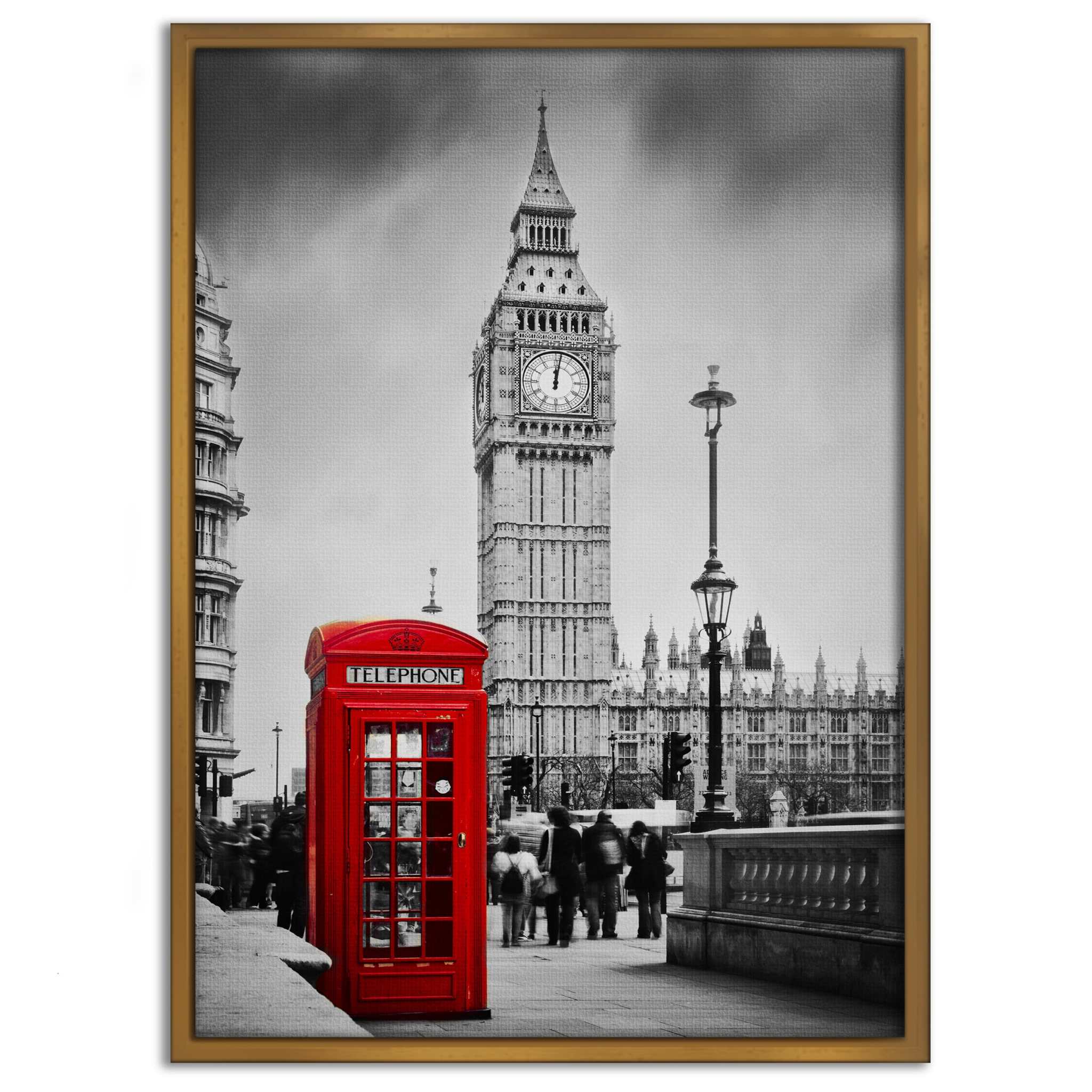 Big Ben - Leinwandbild Stadt by SimpleCanvas