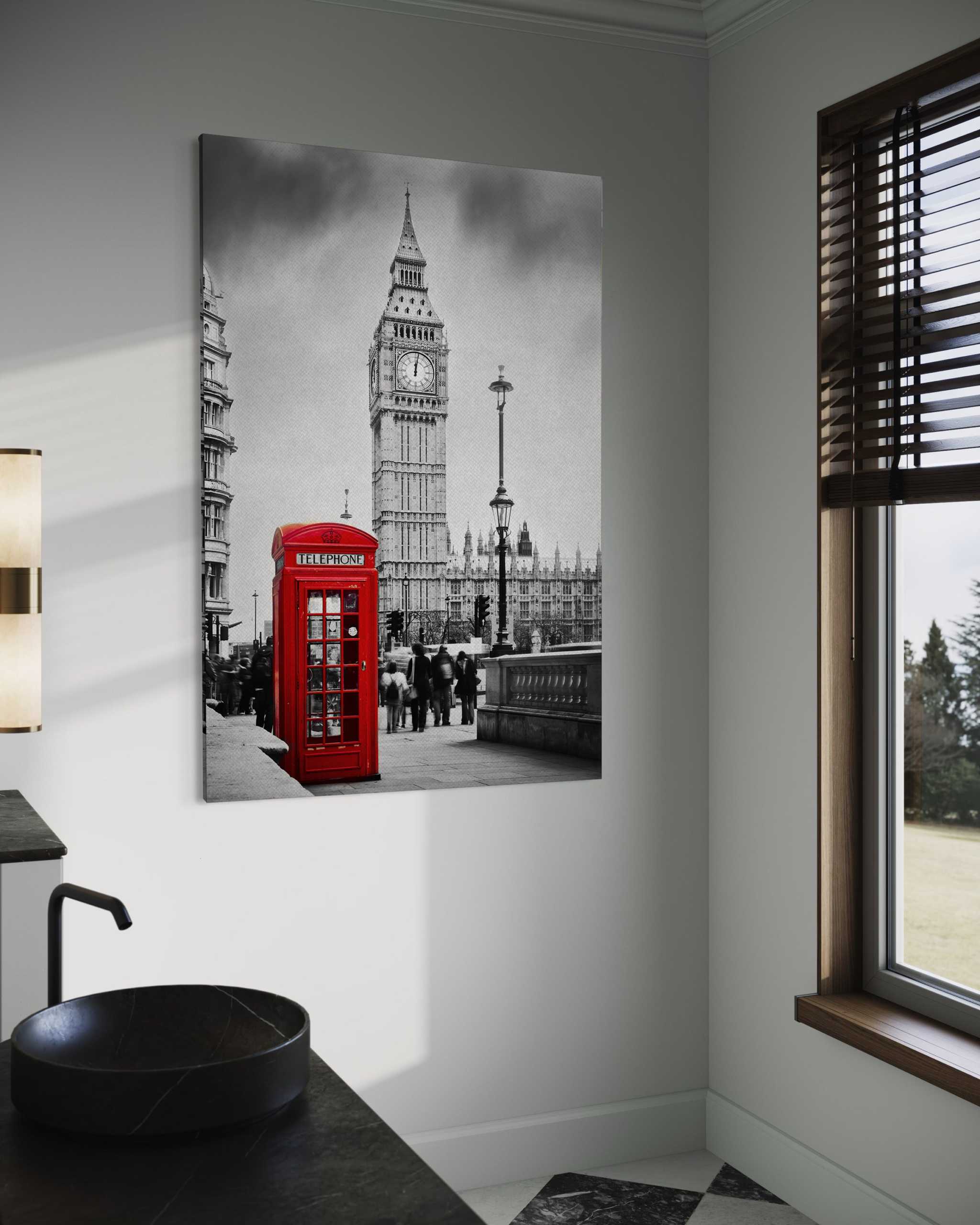 Big Ben - Leinwandbild Stadt by SimpleCanvas