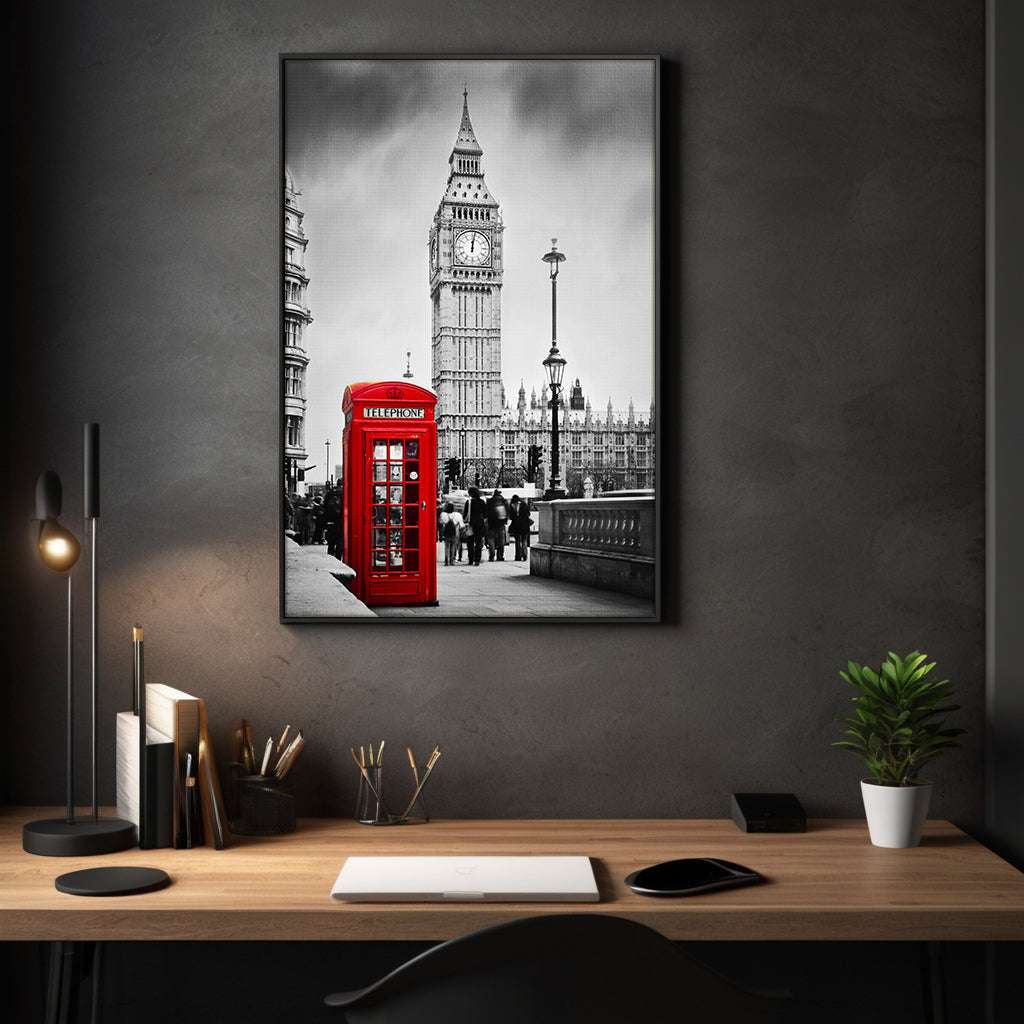 Big Ben - Leinwandbild Stadt by SimpleCanvas