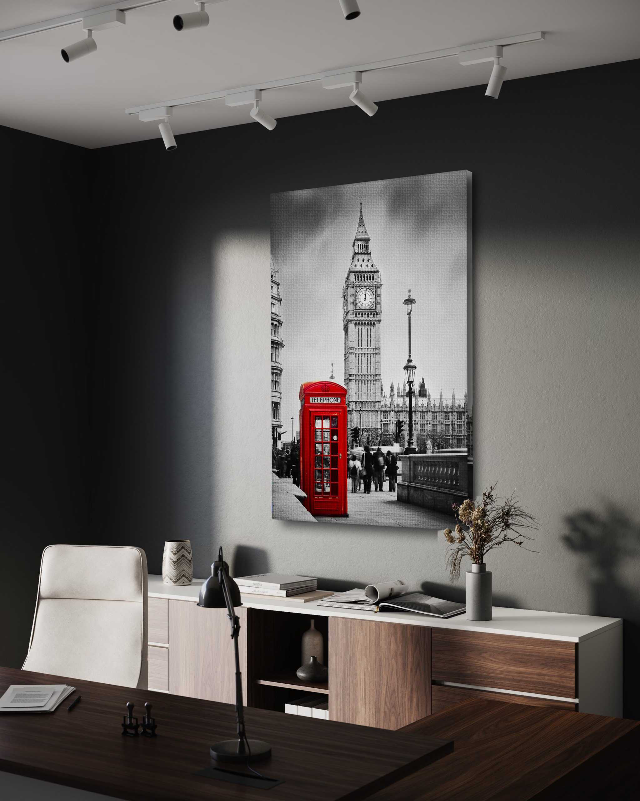 Big Ben - Leinwandbild Stadt by SimpleCanvas
