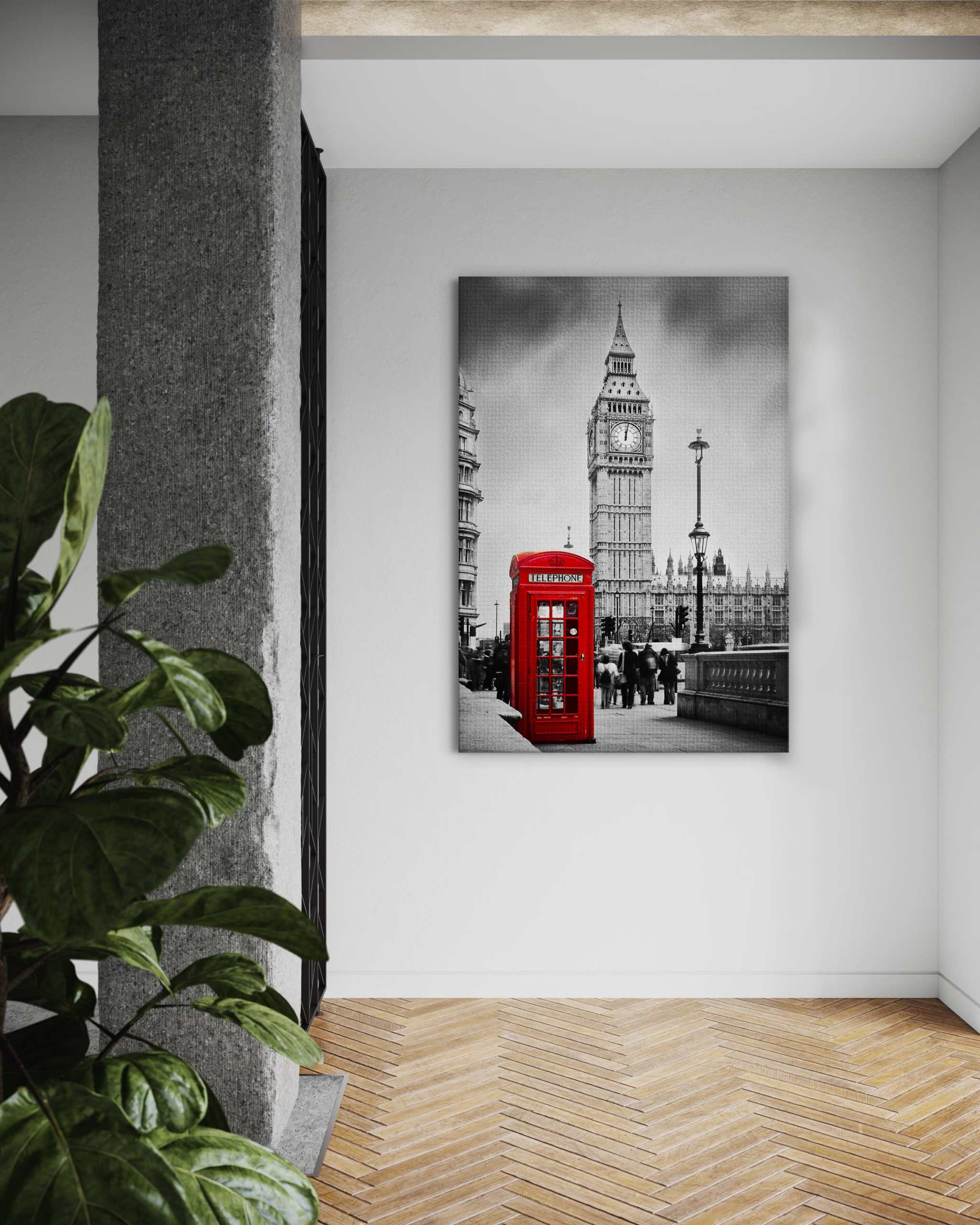 Big Ben - Leinwandbild Stadt by SimpleCanvas